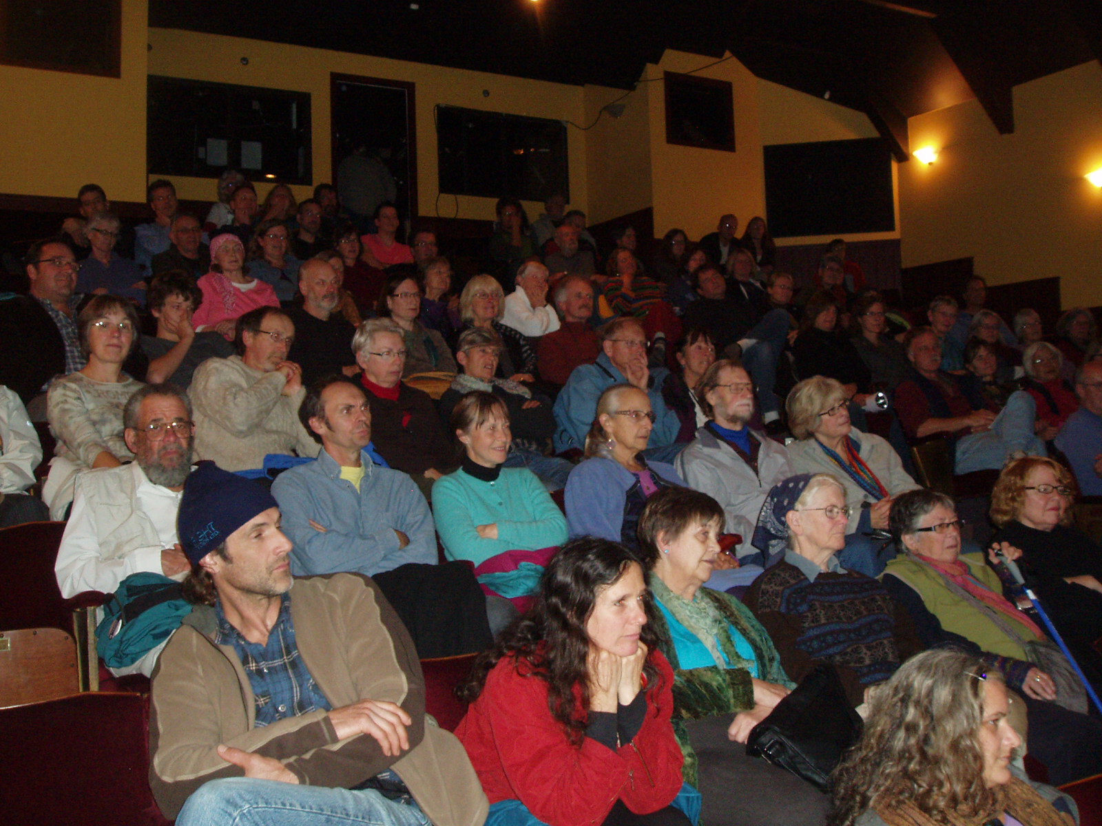 95 attended the screening and stayed for the discussion